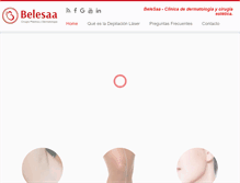 Tablet Screenshot of belesaa.com